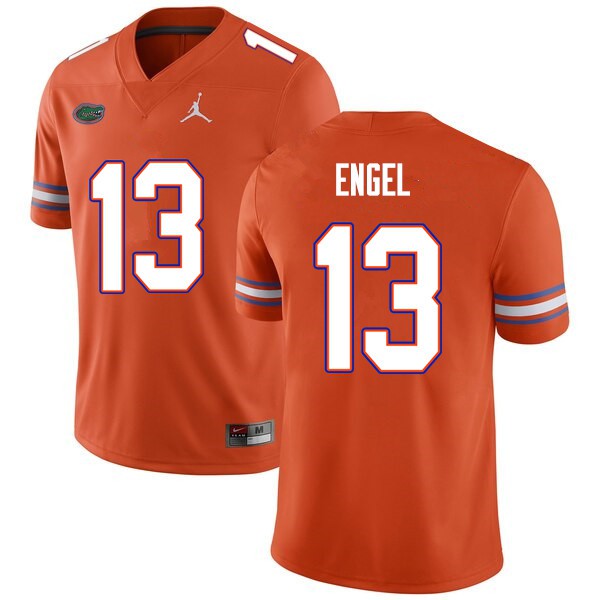 Men #13 Kyle Engel Florida Gators College Football Jerseys Orange